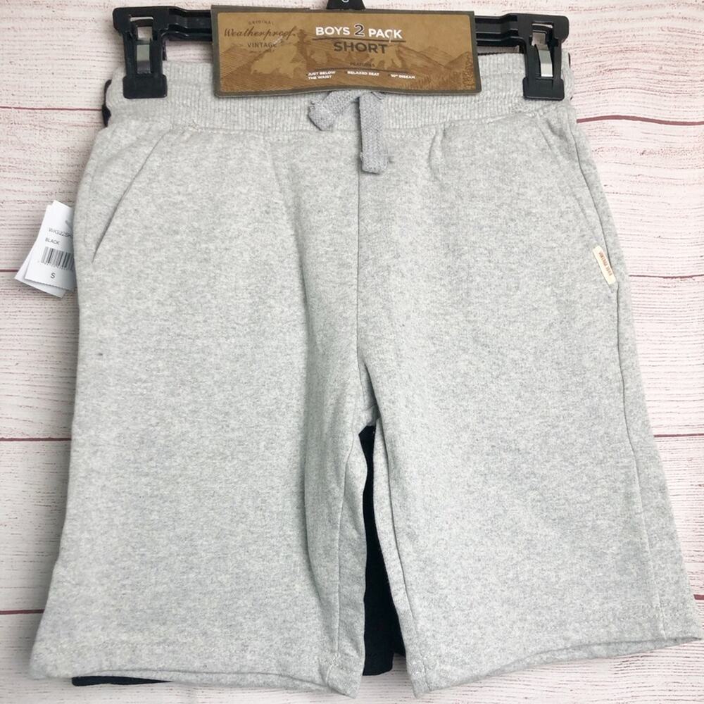 National Weatherproof Vintage Boys Drawstring Shorts Set Sz  S (8)